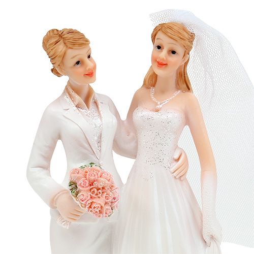 Artikel Hochzeitsfigur Frauenpaar 17cm