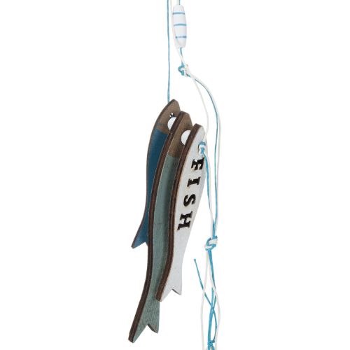 Holzhänger Fische Blau 36cm 4 St | Floristik24.de