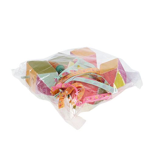Holzhänger Vogelhaus 7x3x3cm bunt 6St | Floristik24.de