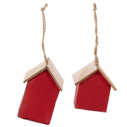 Hängedeko Haus Set Skandi Stil 7cm 6St | Floristik24.de
