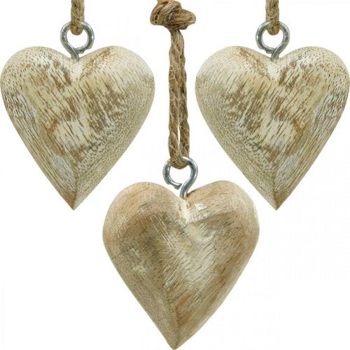 Artikel Holzherz Christbaumschmuck 4,5cm 36 St