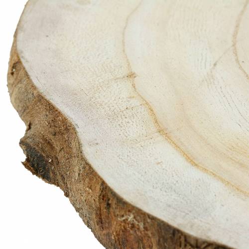 Floristik24 Holzscheibe Natur Ø25-32cm