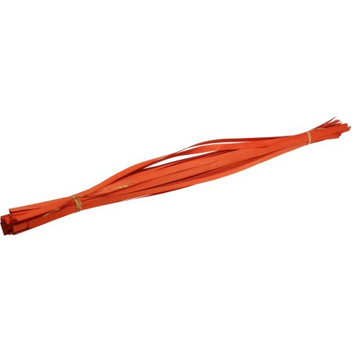 Floristik24 Holzstreifen zum Flechten Orange 95cm - 100cm 50 St