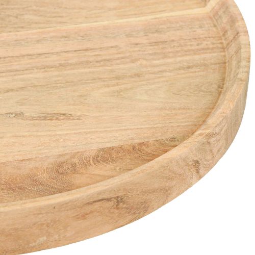 Artikel Holztablett rund aus Akazienholz Natur Ø30cm H2,5cm