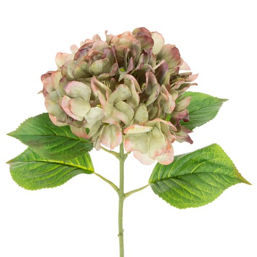 Hortensie künstlich Deko Blume mit Stiel 46cm kaufen | Floristik24.de