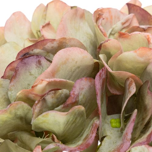 Hortensie künstlich Deko Blume mit Stiel 46cm | Floristik24.de