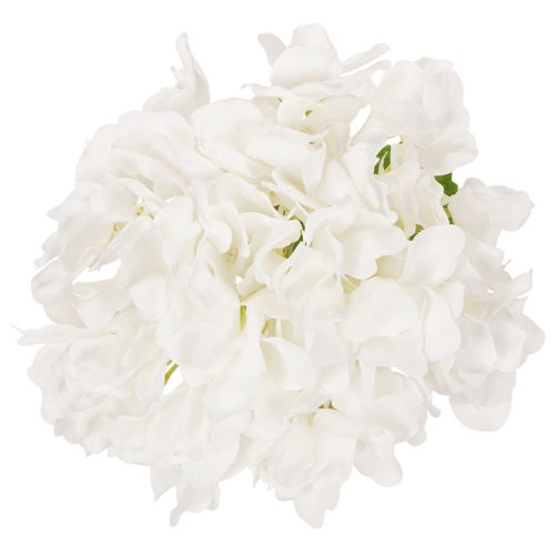 Kunstblume Hortensie  mit langem Stiel für Dekoration 48cm | Floristik24.de