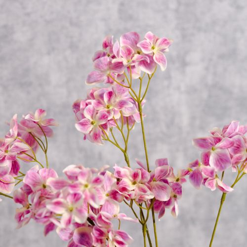 Artikel Hortensie Kunstpflanze pflegeleicht für langanhaltende Dekoration 110cm 2St