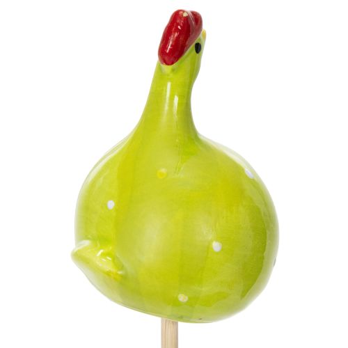 Artikel Hühnerstecker dekorativ für frühlingshafte Blumenarrangements und Tischschmuck 7,5cm 4St