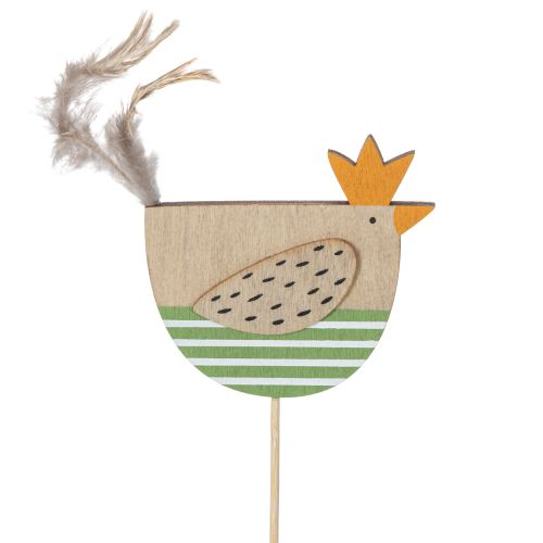 Artikel Hühnerstecker im Osterdesign zur fröhlichen Frühlingsdekoration 7cm 12St