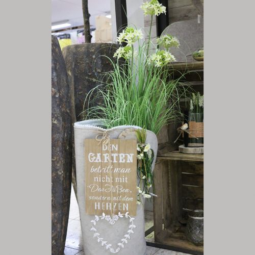 Floristik24 Filztasche Grau H58cm