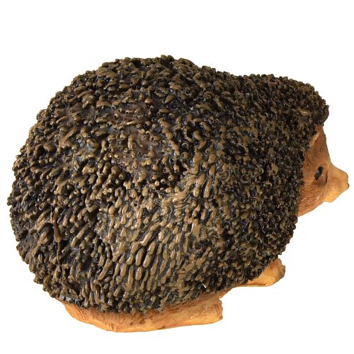 Igel Deko Figur Herbst Handbemalt Braun 14×9,5×9cm | Floristik24.de