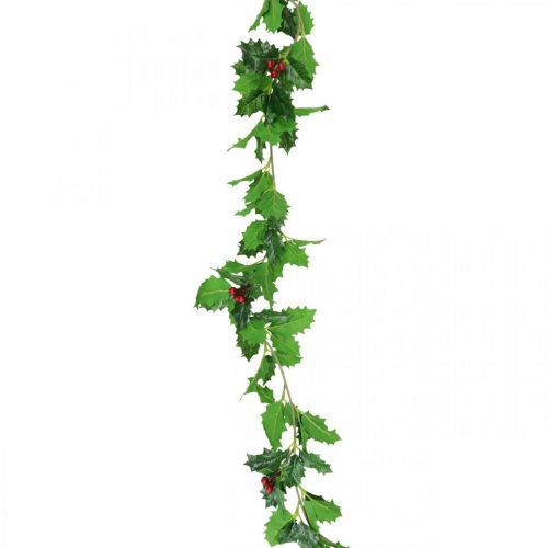 Weihnachtsgirlande Stechpalme künstlich Ilex Girlande 160cm
