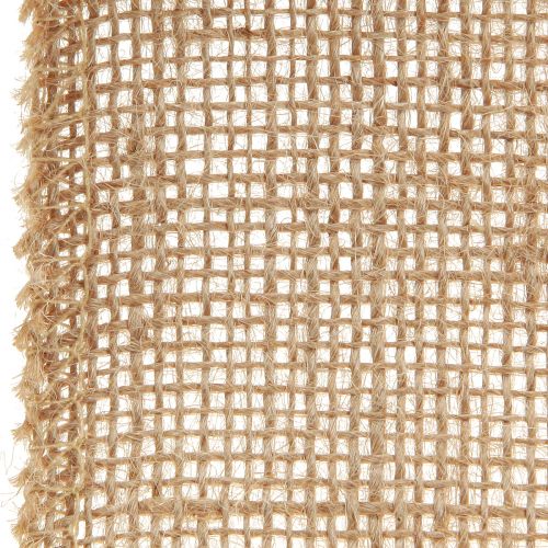 Floristik24 Juteband Natur Rustikaler Tischläufer Jute Tischband 20cm 9m