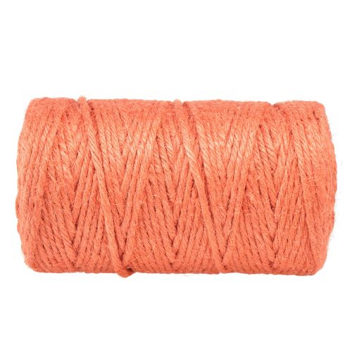 Artikel Juteband Jutekordel Dekoband Jute Orange Ø4mm 100m
