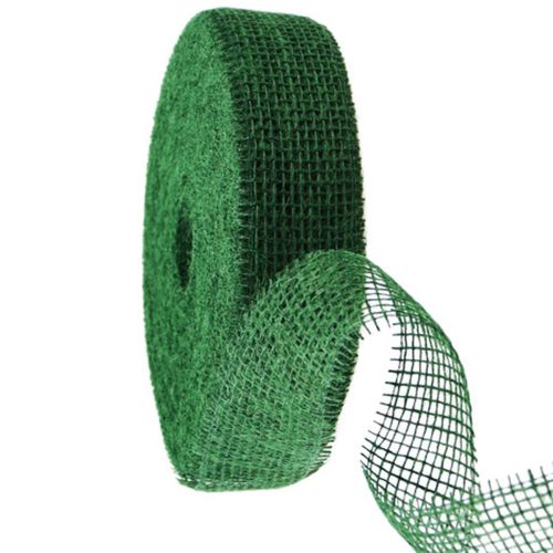 Juteband Dunkelgrün 5cm 40m kaufen | Floristik24.de