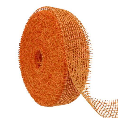 Juteband Hellorange 5cm 40m kaufen | Floristik24.de