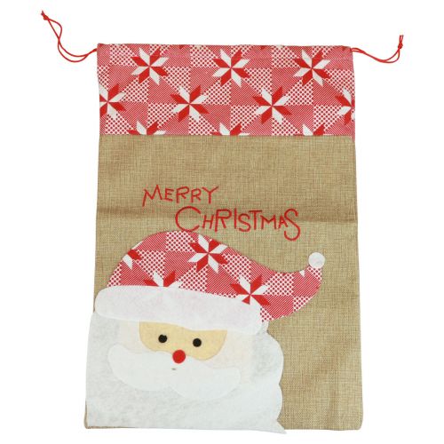 Artikel Jutesäckchen, Jutesack Weihnachten, Geschenksäckchen groß 50×35cm