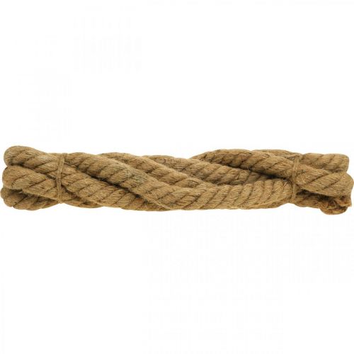 Floristik24 Deko Seil maritim Jute Kordel Natur Sommerdeko Tau Ø3cm 3m
