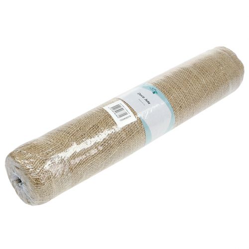 Floristik24 Jutestoff Tischband 50cm x 910cm Natur