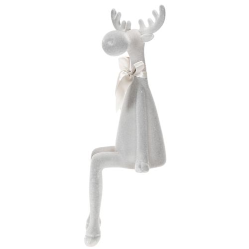 Weihnachtsfigur Rentier mit langen Beinen Kantenhocker 54cm | Floristik24.de