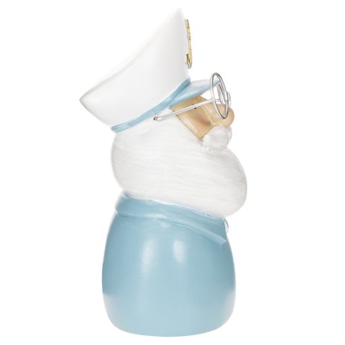 Kapitän Figur maritime Deko mit Brille und Mütze 16cm | Floristik24.de