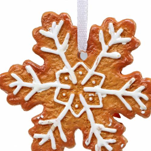 Artikel Christbaumschmuck Keks Schneeflocke 12St