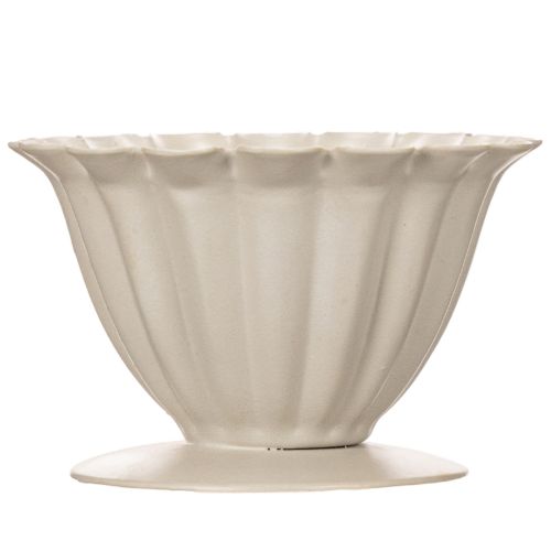 Schale Pokal Blütenkelch Cremefarbene Deko 9cm | Floristik24.de