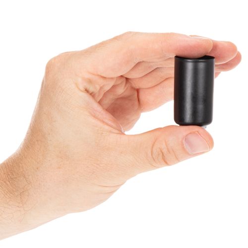 Kerzenhalter Magnet rund mattschwarz Für Stabkerzen 25mm 4St | Floristik24.de