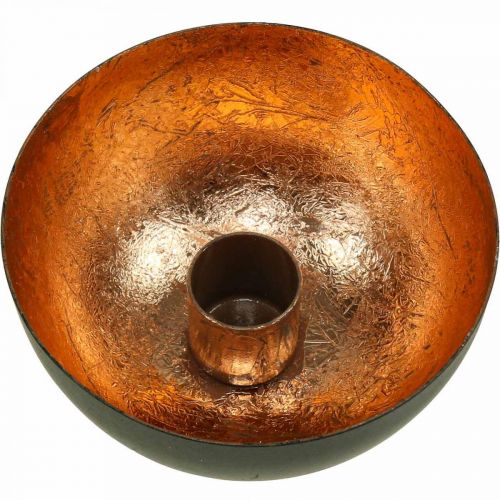 Artikel Kerzenhalter Schwarz, Bronze Stabkerzenhalter Ø10cm H5cm