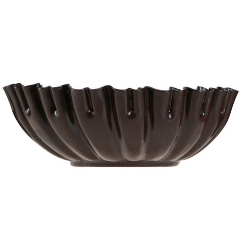 Artikel Kerzenhalter Vintage Kuchenform Dunkelbraun Ø11,5cm 4St