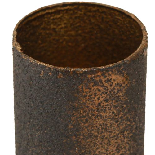 Floristik24 Kerzenhalter für Stabkerzen Ø28mm Steckdorn Antik Gold 4St