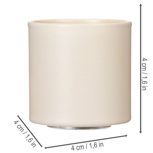 Kerzenhalter mit Magnet für dicke Stabkerzen 4cm 4St | Floristik24.de