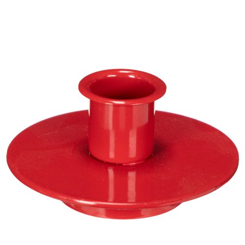 Kerzenhalter klein rot für Stabkerzen 8cm 3St kaufen | Floristik24.de