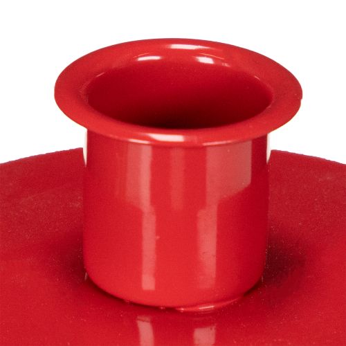 Kerzenhalter klein rot für Stabkerzen 8cm 3St | Floristik24.de
