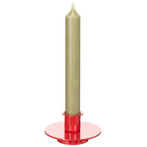 Kerzenhalter klein rot für Stabkerzen 8cm 3St | Floristik24.de