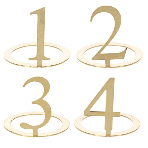 Kerzenring Stabkerzen Zahlen Set für Adventskranz 3cm 4St kaufen | Floristik24.de