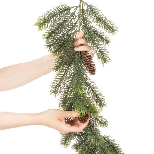 Deko Zweig Kiefer Künstliche Girlande für winterliche Arrangements 190cm | Floristik24.de