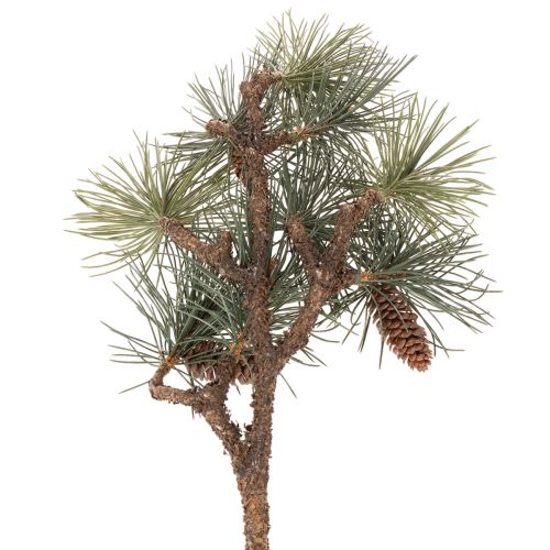 Kiefernzweig künstlich mit Zapfen Dekoration Wohnzimmer 93cm | Floristik24.de