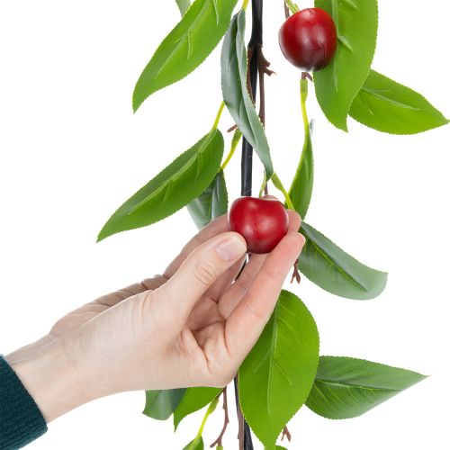 Artikel Künstliche Girlande mit Kirschen Perfekt für natürliche Raumdeko florale Optik 160cm