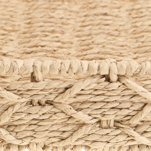 Artikel Korbtablett Deko Tablett Korb Natur 41/33/25cm 3er-Set