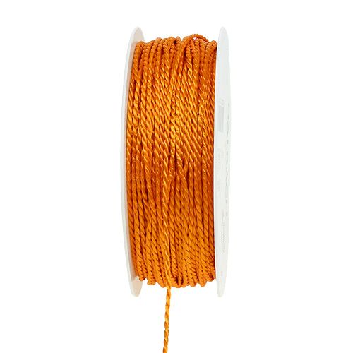 Floristik24 Kordel Orange 2mm 50m