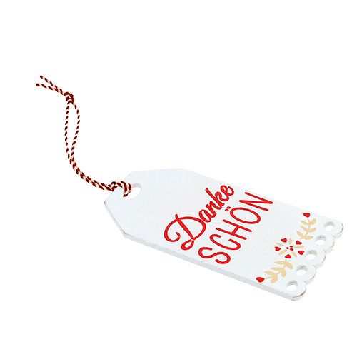 Floristik24 Kordel Rot-Weiß 1mm 25m