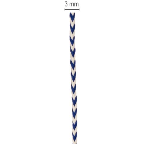 Geschenkband Kordel gestreift für kreative Dekoration 3mm 20m | Floristik24.de