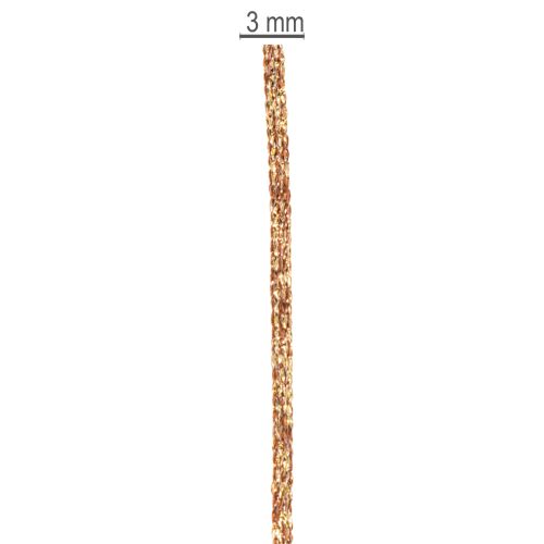Dekokordel Glänzend auf Rolle für Basteln und Deko 3mm 20m | Floristik24.de