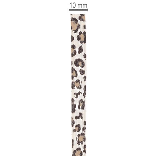 Geschenkband Leoprint für kreative Dekoration Kräuselband 10mm 100m | Floristik24.de