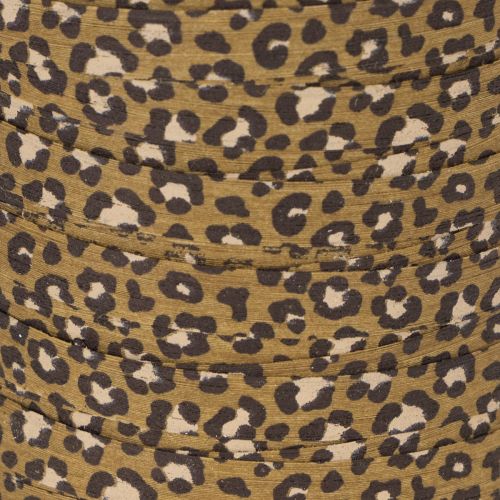 Kräuselband Leoprint