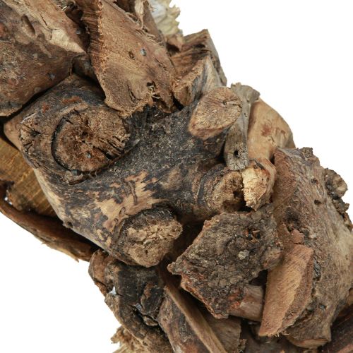 Floristik24 Kranz Wurzelholz Natur Holzkranz rustikal Tischdeko Ø40cm