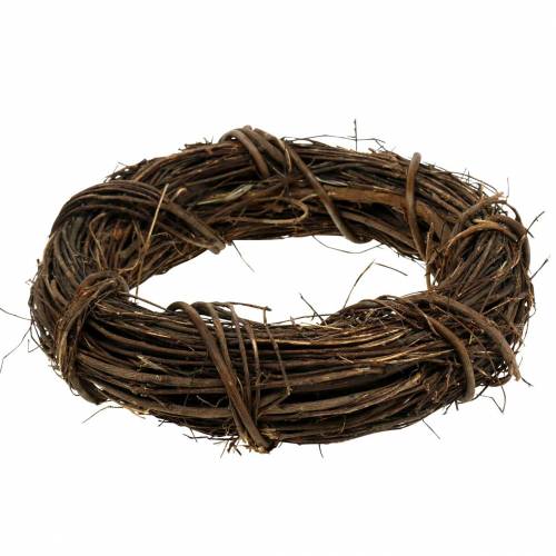 Floristik24 Deko-Kranz Weide Ø20cm Natur Türkranz oder Wandkranz