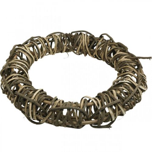 Artikel Großer Dekokranz Ø50cm aus Reben - Natur Türkranz aus Holz und Weide, vielseitig dekorierbar